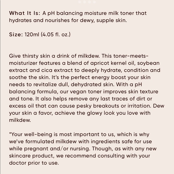 GlowOasis pH Balancing moisture milk toner - Picture 2 of 4